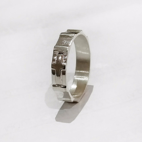 Anillo Plata 925 Modelo Rosario Varias Medidas TF4