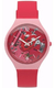 Reloj Swatch Mujer Svop100 Skinamour Rojo Extra Fino - comprar online