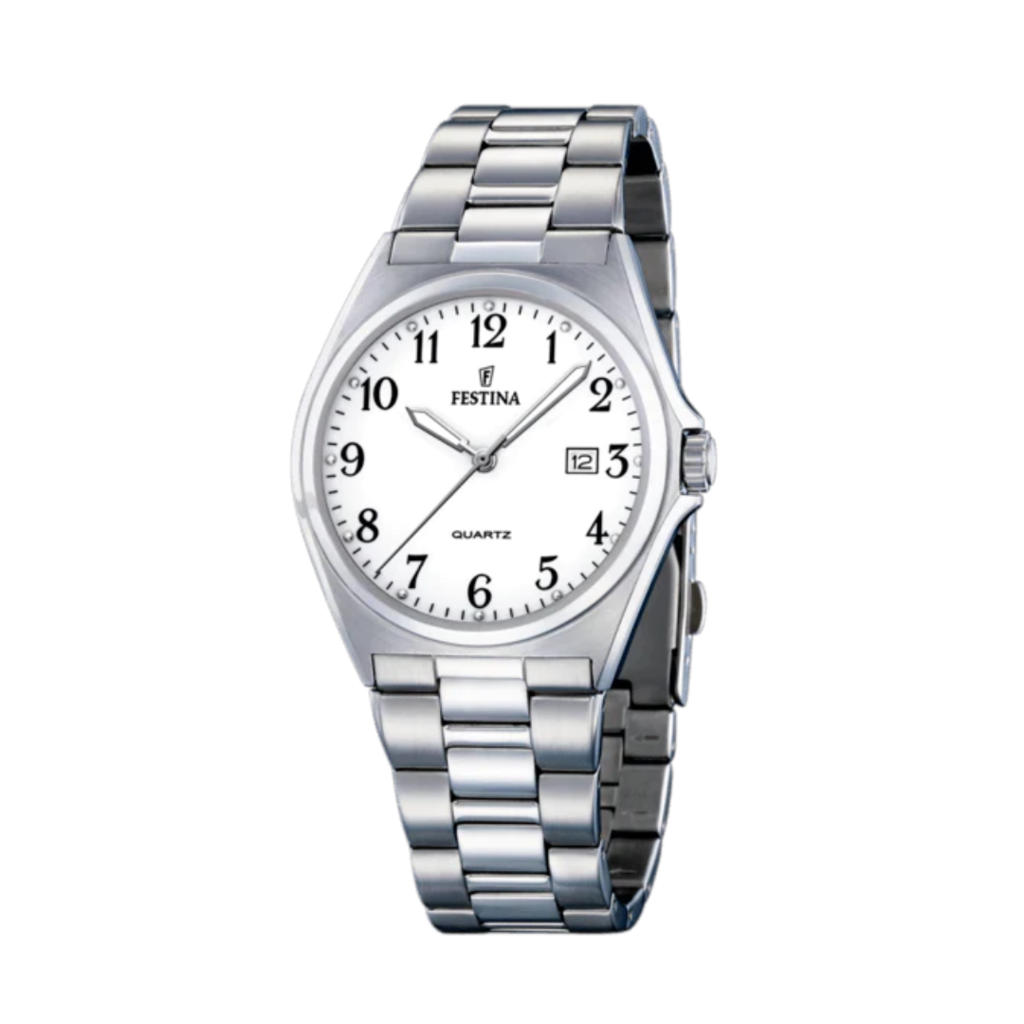 Reloj Festina Hombre F16374.1 Acero Calendario Clasico