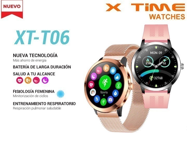 Reloj Inteligente Smartwatch X-time XT-T06-S14 Mujer / Hombre Blanco