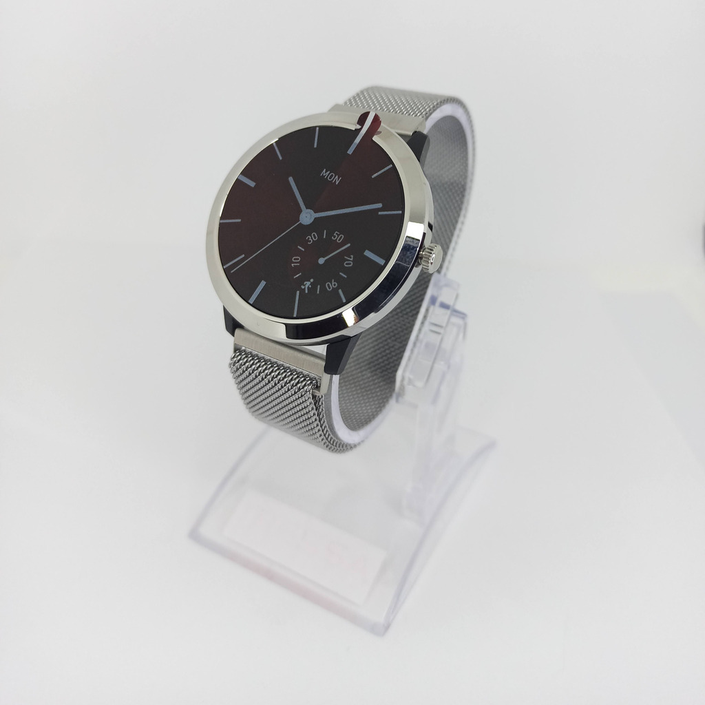 Reloj Inteligente Smartwatch X time XT T06 M19 Mujer Hombre Plateado