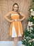 vestido duo color - loja online