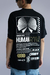 REMERA HUMAN BLACK