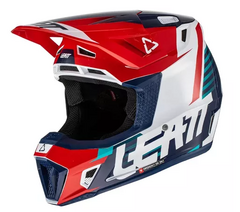 Casco Leatt Kit Moto 7.5 + Antiparras V22 Motocross ROYAL - comprar online