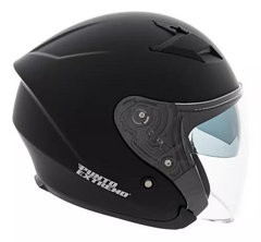 Casco Abierto Punto Extremo Urban 878 Moto NEGRO