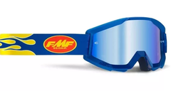 ANTIPARRA FMF POWERCORE FLAME NAVY BLUE MIRROR LENS - comprar online