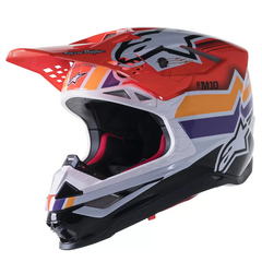 Casco Alpinestars Supertech SM10 Edition 23 Fire Starter TLD