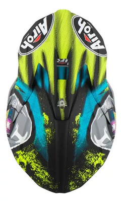 Casco Motocross Moto Airoh Wraap Color Diseño en internet