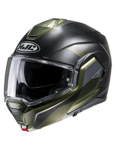 CASCO HJC I100 MC4SF DOBLE VISOR REBATIBLE