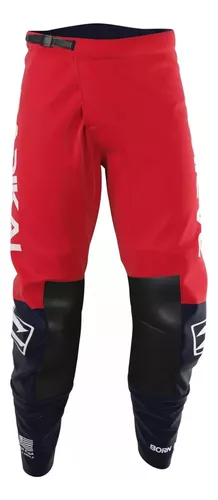 PANTALON RADIKAL FLUX MOTOCROSS ENDURO ATV MX - ROJO AZUL - comprar online