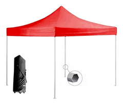 CARPA PLEGABLE 3x3 ALUMINIO GAZEBO IMPORTADO 5STARS