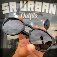 Óculos de Sol Latch Redondo Preto ⭐️⭐️⭐️⭐️⭐️ - comprar online