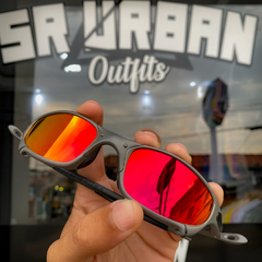 Óculos de Sol Juliet X-Metal Cinza ⭐️⭐️⭐️⭐️⭐️ - Sr. Urban Outfits * Roupas e Acessórios Masculinos