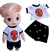 Imagem do Roupa Baby Alive Kit C/3 Short E 3/camiseta Pronta Entrega