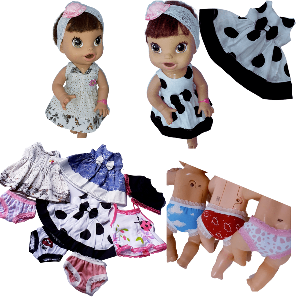 Roupa de Boneca Baby Alive