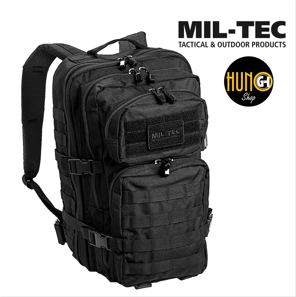 Mochila MIL TEC SMALL ASSAULT PACK BLACK