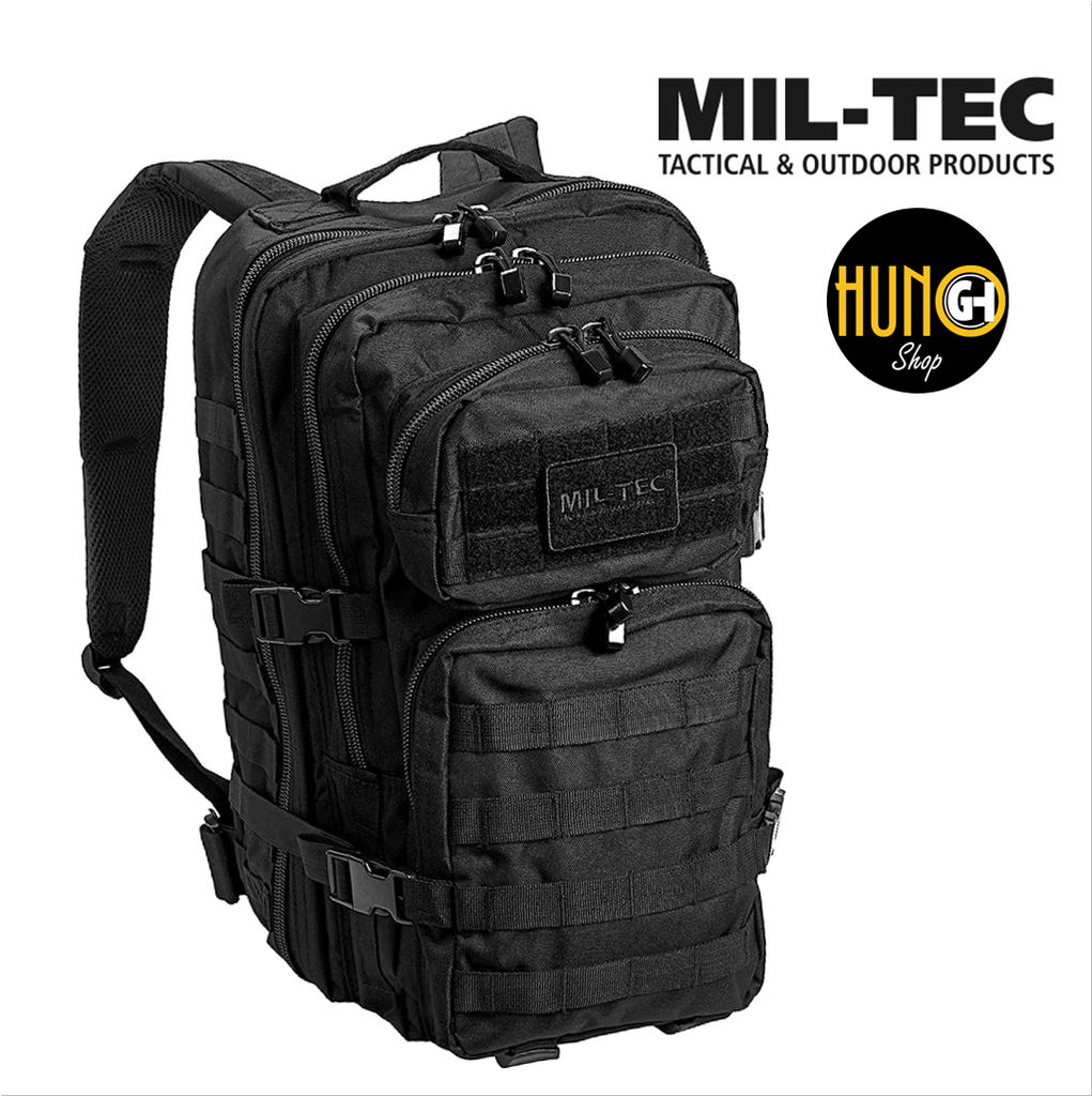 Mochila MIL-TEC SMALL ASSAULT PACK BLACK