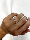 ANILLO PINKY RECTANGLE