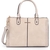 BOLSA FEMININA WJ SATCHEL GRANDE COM DETALHES FRONTAIS