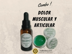 Aceite Cannamed 30 ml Thc + 2 Geles Combo Dolor Muscular y Articular 1