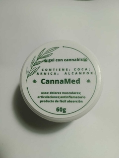 Gel Crema cbd medicinal 60 gr - Cannabis, Coca, Arnica y Alcanfor