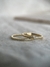 PAR de Alianças Encaixe com 1pt. de diamante - 2mm | Ouro 18k - comprar online