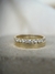 Meia Aliança com Diamantes - 2mm | 0,36ct | Ouro 18k - comprar online