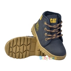 Bota Infantil Menino Masculino Coturno Cano Curto Caterpillar