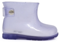 Bota Galocha Infantil Transparente Impermeável Cano Curto - Baby Love - comprar online