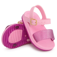 Sandália Papete Infantil Menina Moderninha Baby Love - comprar online