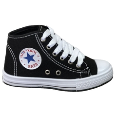 Tênis All Maxx Star Infantil Preto Cano Alto Unisex - comprar online