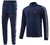 Conjunto Tech Fleece Nike - Azul e Vermelho