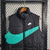 Colete Puffer Nike Sportswear Masculino - Preto e Verde Água - comprar online