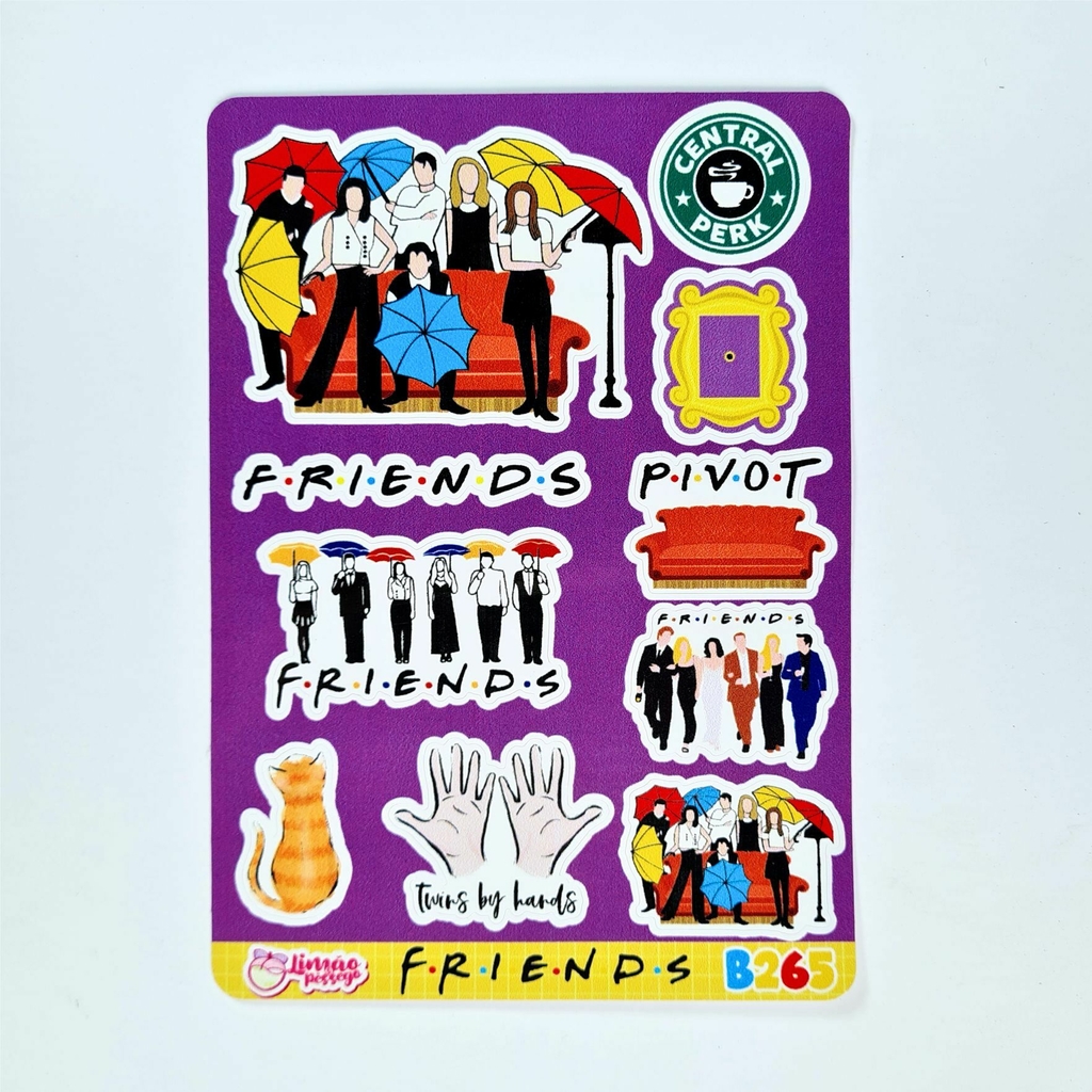 Adesivo de parede friends  Produtos Personalizados no Elo7