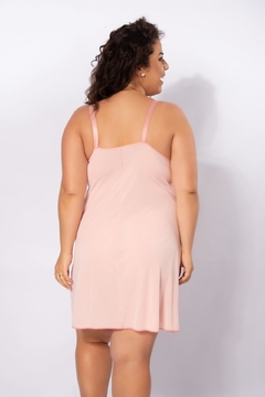 Camisola Feminina Gestante Jersey com Renda Plus Size -Romance- CM045 - loja online