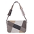 Bolsa Baguete Patchwork Neutra