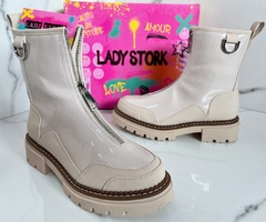 BOTAS BAJAS CHAROL LADY STORK