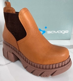 BOTAS BAJAS ECO CUERO SAVAGE - comprar online