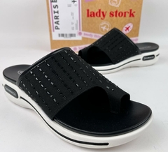 SANDALIAS BAJAS MACRAME LADY STORK Step Calzados