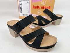 ZAPATOS SUECOS ECO CUERO LADY STORK - comprar online