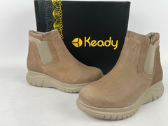 BOTAS BAJAS CUERO KEADY