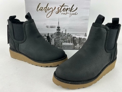 BOTAS BAJAS ECO CUERO LADY STORK