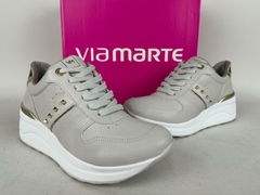 ZAPATILLAS URBANAS ALTAS ECO CUERO VIA MARTE - comprar online