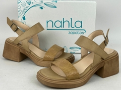 SANDALIAS ALTAS ECO CUERO NAHLA en internet