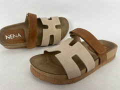 SANDALIAS BAJAS CUERO NENA - comprar online