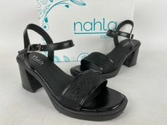 SANDALIAS FIESTA PLATAFORMA BAJA ECO CUERO NAHLA - comprar online