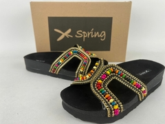 SANDALIAS BAJAS ECO CUERO SPRING