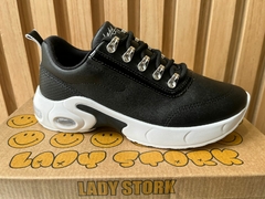 ZAPATILLAS URBANAS CORDONES ECO CUERO LADY STORK - comprar online