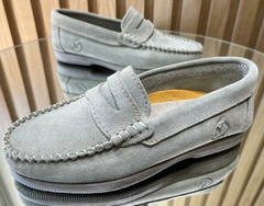 COLEGIALES ZAPATOS MOCASINES UNISEX GAMUZA NICOLS