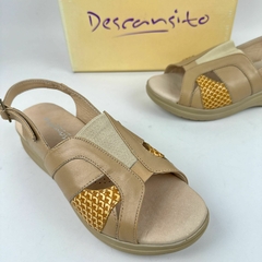 SANDALIAS ALTAS CUERO DESCANSITO - comprar online